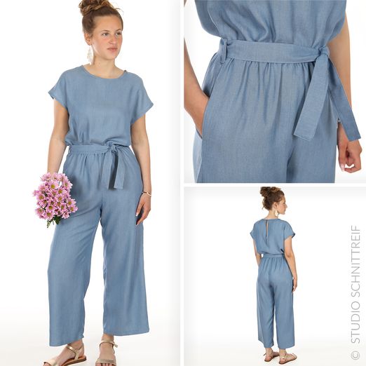Jumpsuit - FRAU JULA - Schnittmuster eBook Jumpsuit - FRAU JULA - Schnittmuster eBook