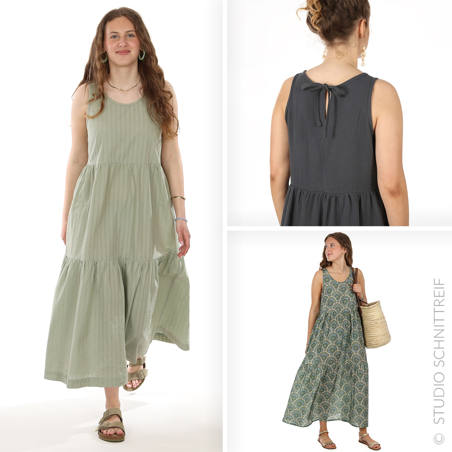 Maxikleid - FRAU CLAIRE - Schnittmuster eBook-0 Maxikleid - FRAU CLAIRE - Schnittmuster eBook-0