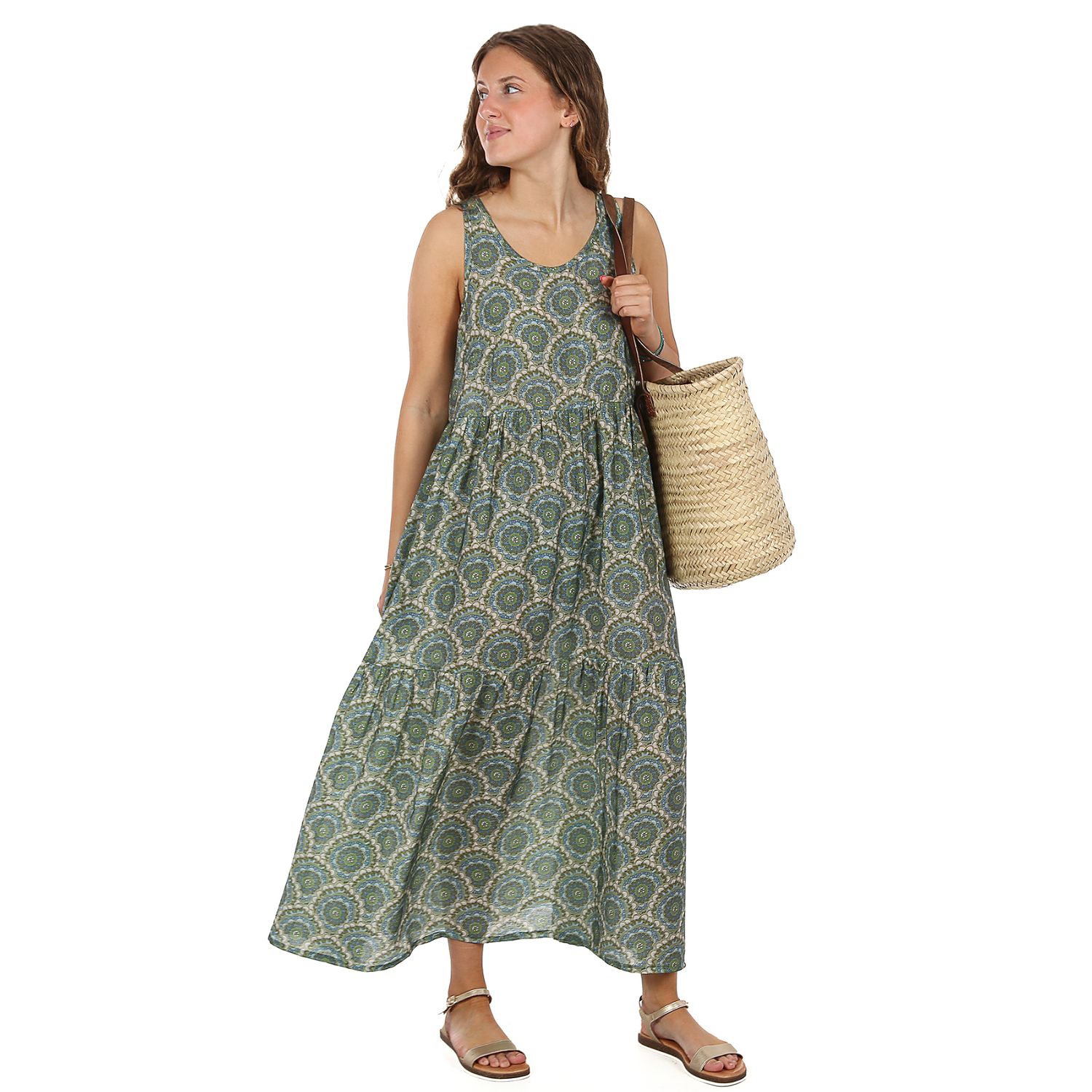 Maxikleid - FRAU CLAIRE - Schnittmuster eBook-1 Maxikleid - FRAU CLAIRE - Schnittmuster eBook-1