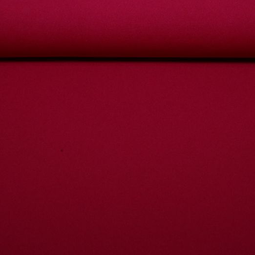 Jersey sergé - Uni Rouge
