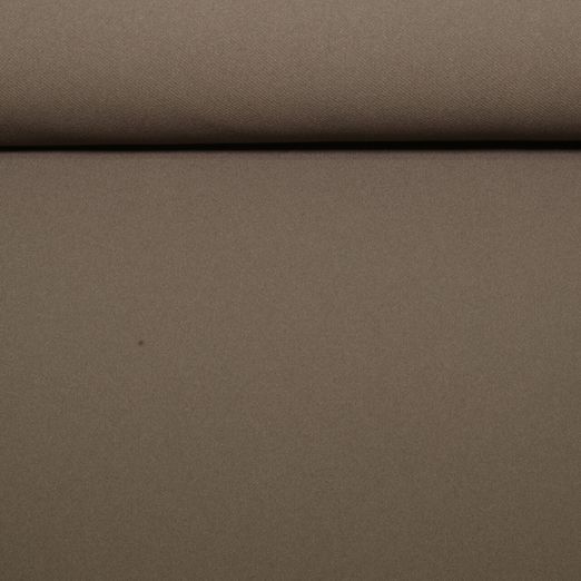 Jersey sergé - Uni Gris marron