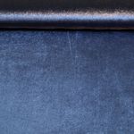 Panne de velours Fantasy - Bleu Doré