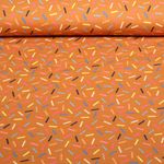 Organiczny muślin gładki - HHL Gleam Glimmerbits Orange