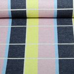 Organisk Jacquard Jersey - Glam Suncheck Marin