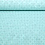 Jersey jacquard bio - Hamburger Liebe Tiny Tango Knit Turquoise