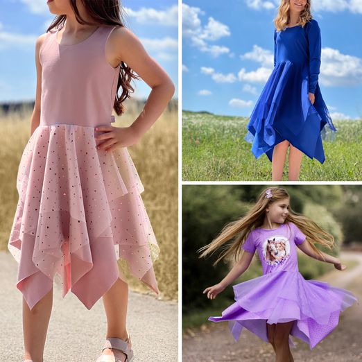 Kleid - lovely fast dress - Schnittmuster eBook