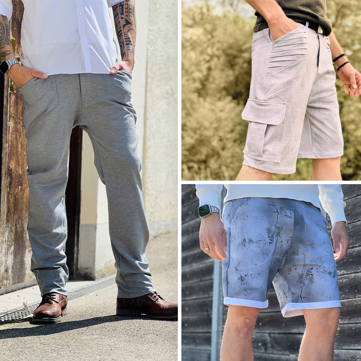 Hose - lovely men baggy pants - Schnittmuster eBook-0 Hose - lovely men baggy pants - Schnittmuster eBook-0