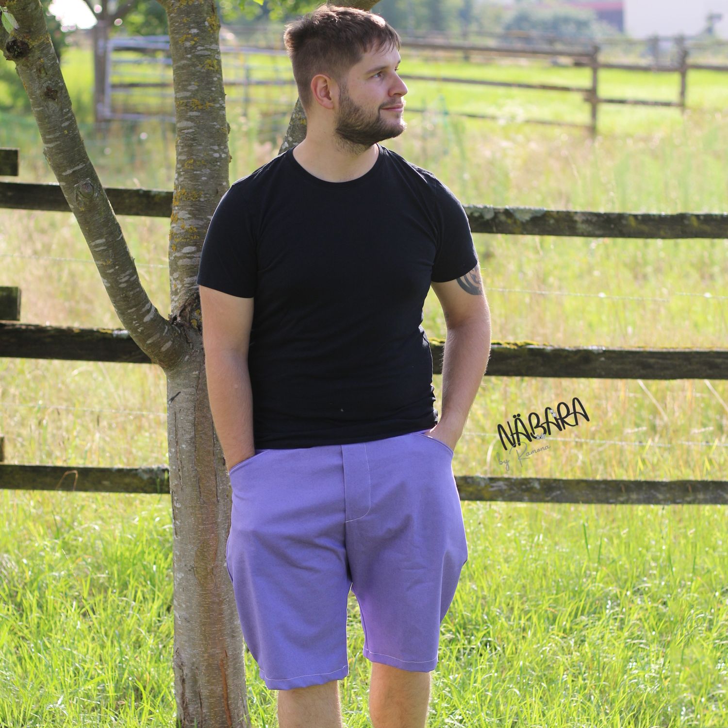 Hose - lovely men baggy pants - Schnittmuster eBook-5 Hose - lovely men baggy pants - Schnittmuster eBook-5