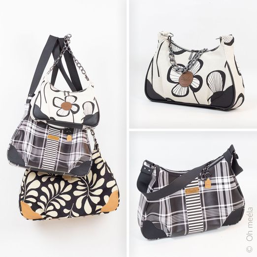 Handtasche - Kombi-eBook ohHoobi - Schnittmuster eBook Handtasche - Kombi-eBook ohHoobi - Schnittmuster eBook