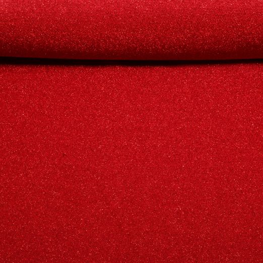 Stretch-Lurex Noella - Rouge
