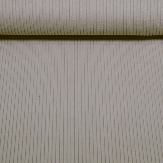 Velours côtelé - Larges côtes - Uni 4,5mm Marron clair