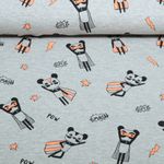 Jersey - Superhelden Neon Grau Melange