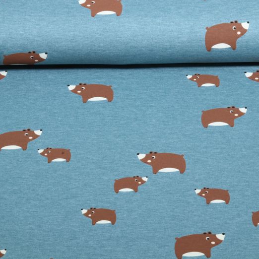 Jersey - Ours Bleu Mélange