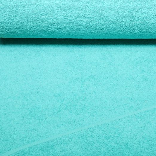 Eponge de coton Karli - Vert turquoise Uni