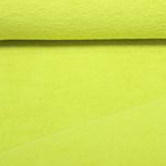 Baumwoll-Frottee Karli - Uni Lime