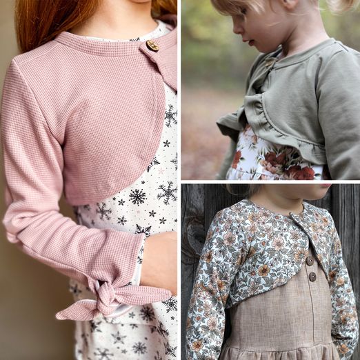 Jäckchen - lovely bolero - Schnittmuster eBook