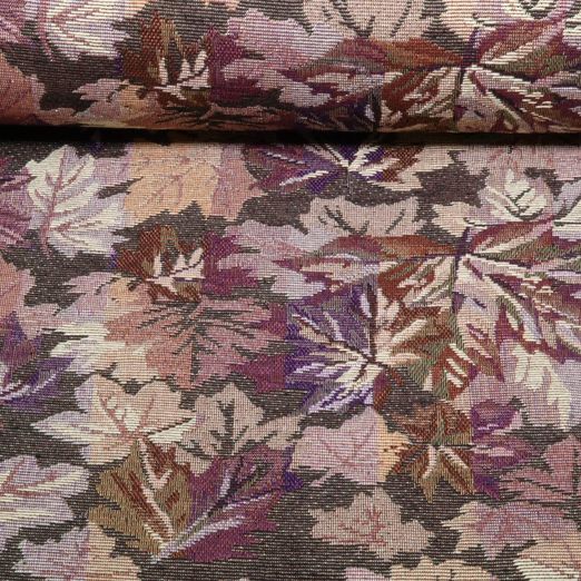 Gobelin - Multicolore Feuilles Marron