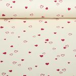 Jersey bio nature - Coeurs Naturel Rouge