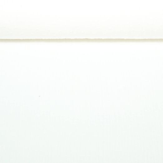 Gaze de coton plumetis - Blanc laine Uni