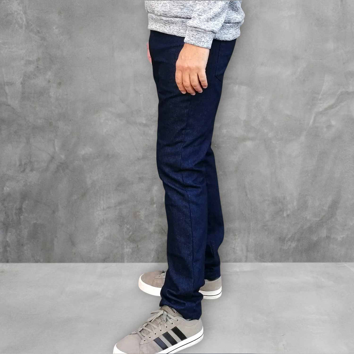 Jeans - Der blaue Pfad Herren Kurzgrößen - Schnittmuster eBook-3 Jeans - Der blaue Pfad Herren Kurzgrößen - Schnittmuster eBook-3
