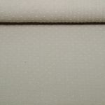 Gaze de coton plumetis - Beige foncé Uni