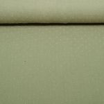 Gaze de coton plumetis - Vert olive Uni