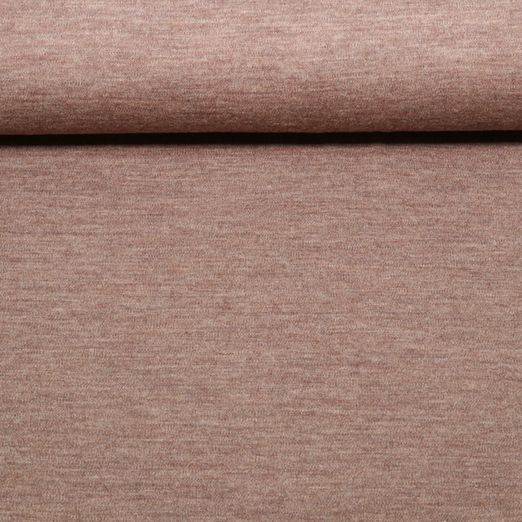 Merino Strickjersey - Braun Melange Mulesingfrei
