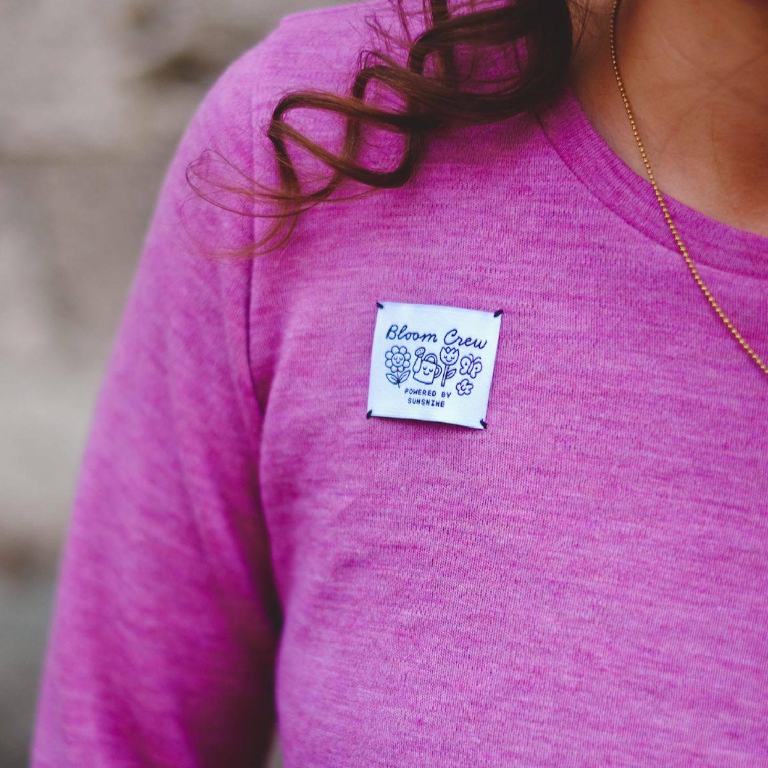 Merino Strickjersey - Pink Melange Mulesingfrei-3 Merino Strickjersey - Pink Melange Mulesingfrei-3