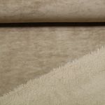 Polaire teddy - Double Face Velours Marron