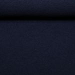 Wollfleece Merino - Uni Marine Melange Mulesingfrei