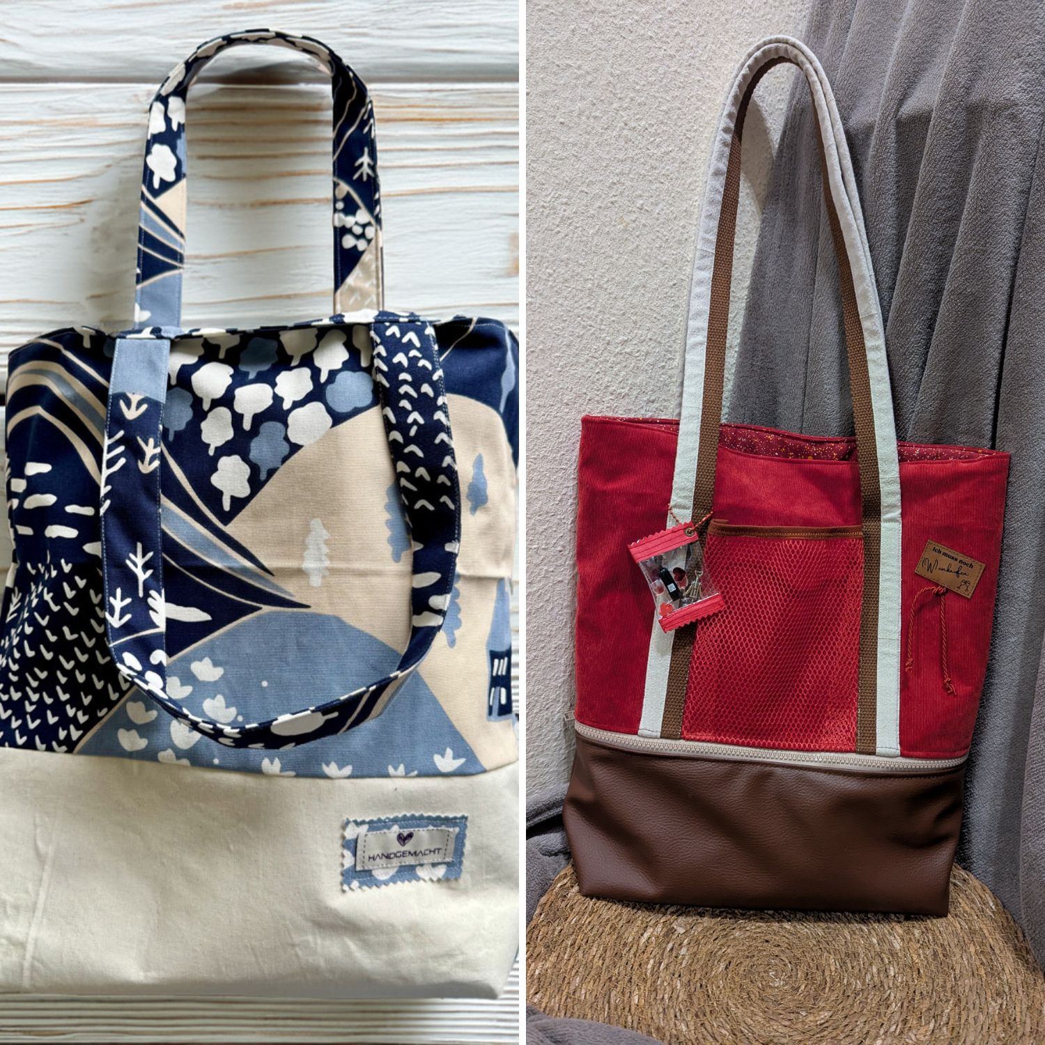 Freebook - einfache Tasche - Schnittmuster eBook-0 Freebook - einfache Tasche - Schnittmuster eBook-0