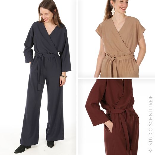 Jumpsuit - FRAU ZITA - Schnittmuster eBook Jumpsuit - FRAU ZITA - Schnittmuster eBook