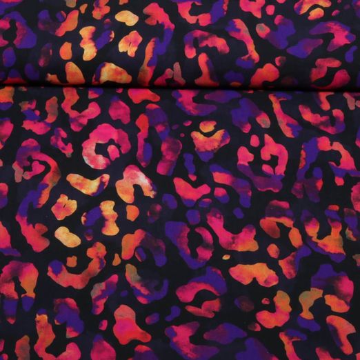 Viscose - Digital Léo Abstrait Noir