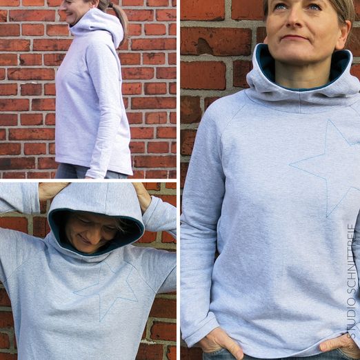 Sweat à capuche - MADAME TONI - Patron numérique Sweat à capuche - MADAME TONI - Patron numérique