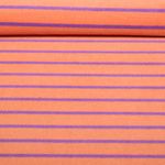 Eponge stretch - rayures Orange Violet Teint au fil Eponge stretch - rayures Orange Violet Teint au fil