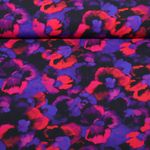 Viscose - fleurs numériques Violet Ecovero™ Viscose - fleurs numériques Violet Ecovero™