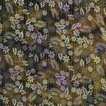 Viscose - Batik Flores feitas à mão Cáqui Viscose - Batik Flores feitas à mão Cáqui
