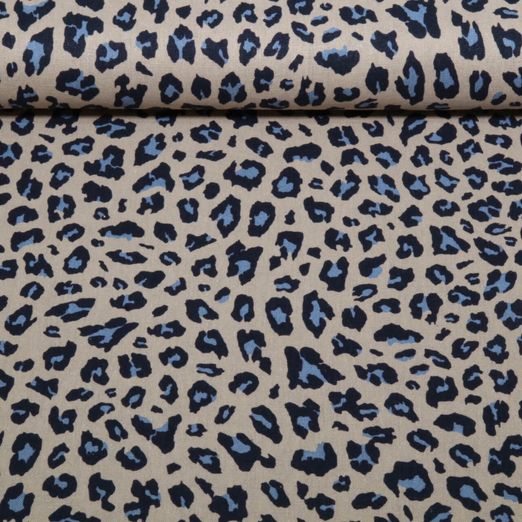 Leinen Viskose - Leo Beige Leinen Viskose - Leo Beige