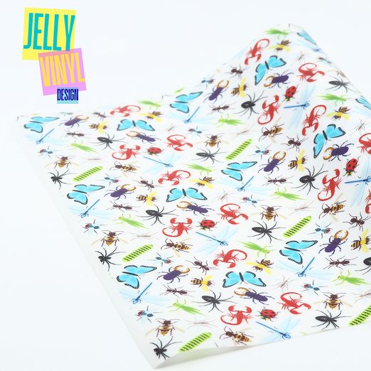 Vinyle Jelly Design - 30 x 135 cm - Scarabées