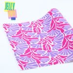 Jelly Vinyl Design - 30 x 135cm - Boho Flowers pink