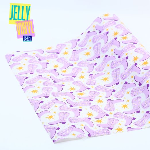Vinyle Jelly Design - 30 x 135 cm - Cowboy