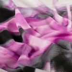 Viskosejersey - Blumen Fuchsia