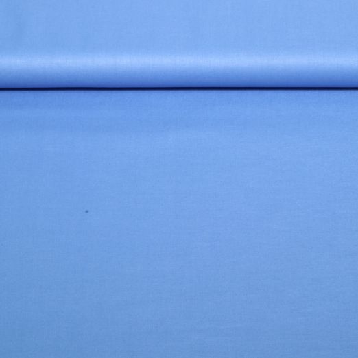 Baumwolle Leander - Mittelblau Baumwolle Leander - Mittelblau