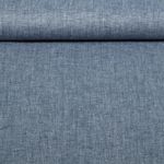 Baumwoll-Leinen - Chambré Fischgrät Navy