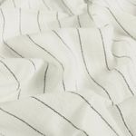Viscose linnen - Ecru strepen