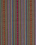 Jacquard Canvas - Mexico Stripe Mix Groen Roze Oranje