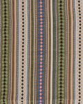 Jacquard Canvas - Mexico Stripe Mix Bloemen Natuur