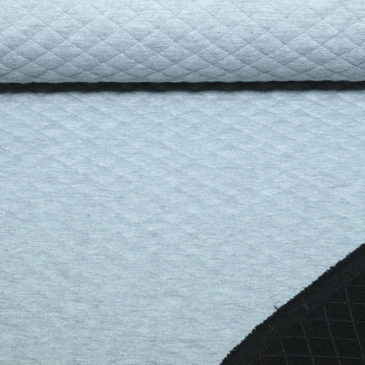 Tissu gaufré viscose - Gris clair Mélange Tissu gaufré viscose - Gris clair Mélange