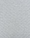Viscose wafel sweat - lichtgrijs gemêleerd