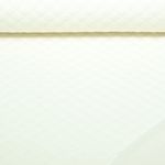Tissu gaufré viscose - Uni Ecru Tissu gaufré viscose - Uni Ecru
